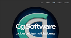 Desktop Screenshot of cgsoftware.be