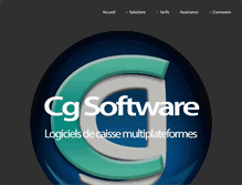 Tablet Screenshot of cgsoftware.be